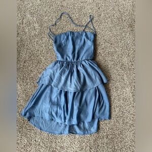 Blue homecoming/winter formal dress